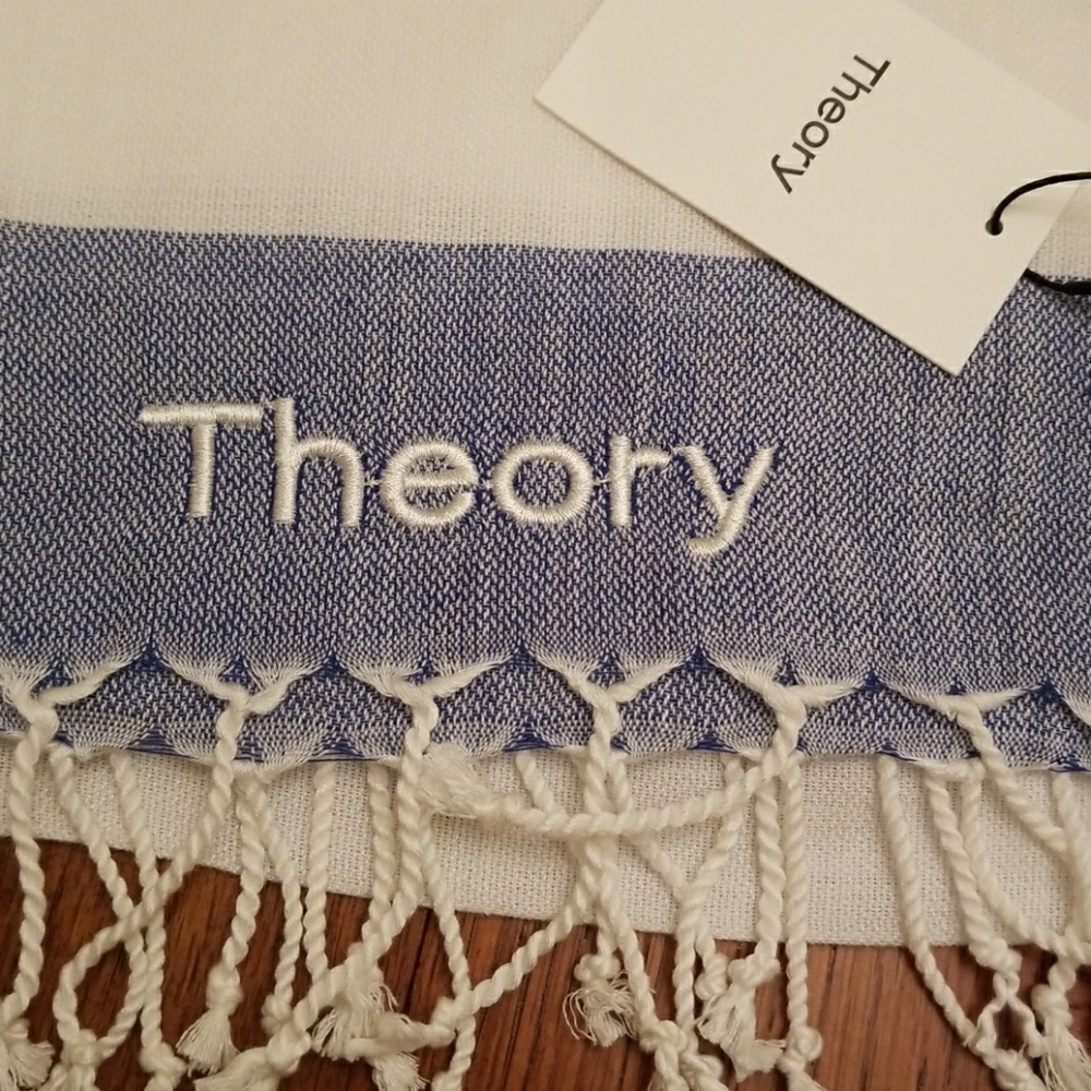 🆕️Theory beach blanket/wrap 100%cotton - Picture 2 of 8